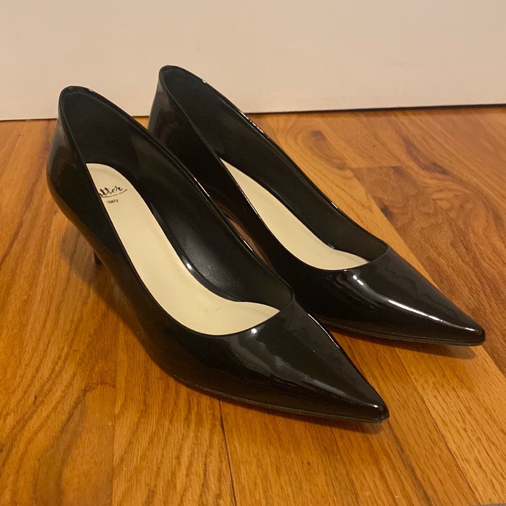 Butter Italy Novas Pump Black Patent